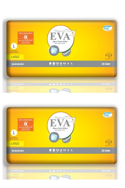 EVA Multiform Panties 60 Pieces Small Medium Large Xlarge Women Men Patient Diapers