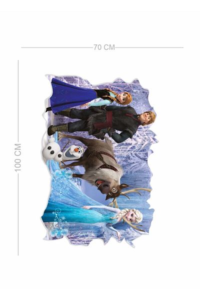 Piksel Grafik Autocolant de perete pentru camera copiilor Elsa