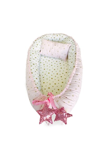 Atölye Eda Exclusive Stroller Cover Set & Bottom Cover & Nursing Pillow & Nursing Bib - 7 Pieces