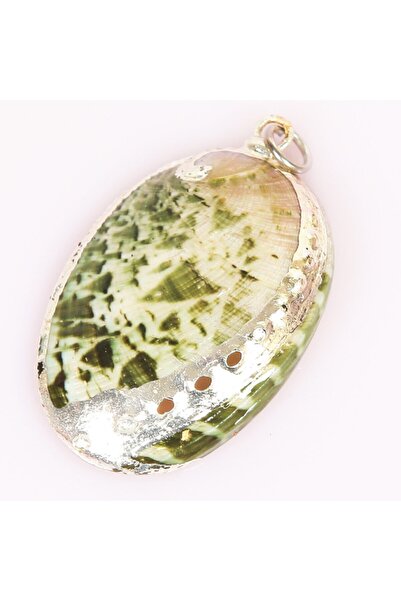 evinizdeki okyanus esintisi turkuaz hediyelik Pendant - Abalone