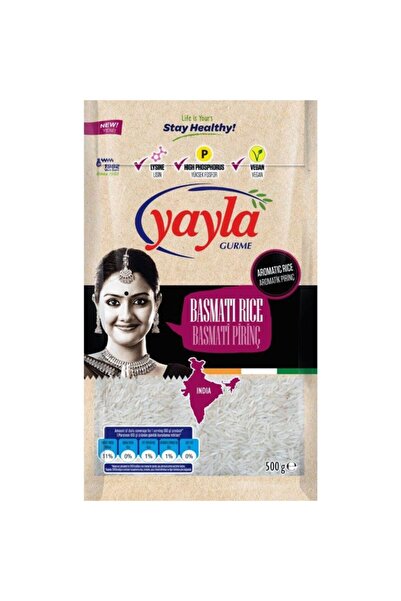 Yayla Gurme Basmati Pirinç 500 Gr