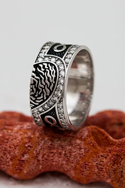 Silver Self Gümüş Alyans Kalpli Sonsuzluk