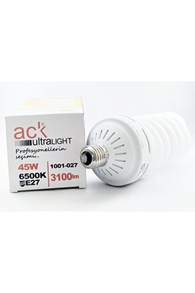 ACK 45w Enerji Tasarruflu Ampul Beyaz Işık E27