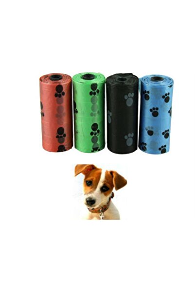 BİTERSE Kedi Köpek Kaka Poşeti 4 Lü Set