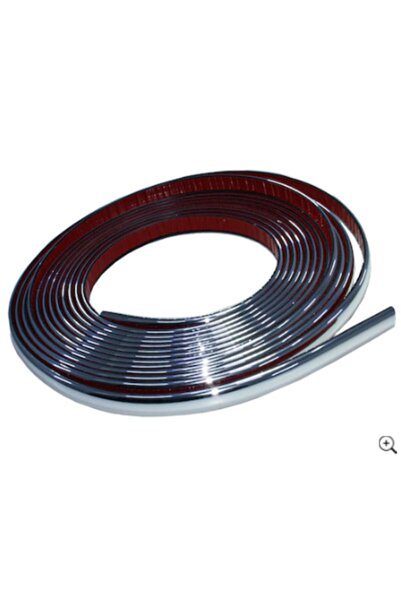 Universal Dekoratif 9mm Krom Şerit 9mm X 5 Metre