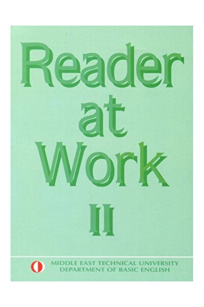 ODTÜ YAYINLARI Odtü Yayıncılık Reader at Work 2