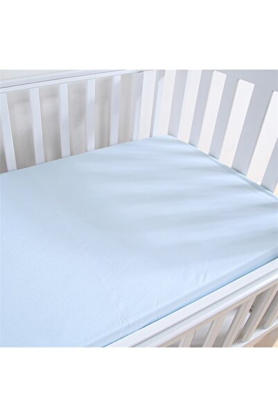 Jaju Baby Mint Lastikli Bebek Çarşaf (80x130cm Beşik Için)