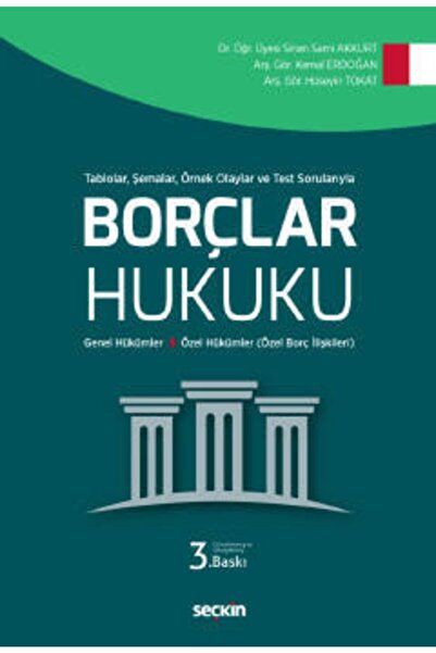 Seçkin Yayıncılık Borçlar Hukuku Dr. Öğr. Üyesi Sinan Sami Akkurt Arş. Gör. K...