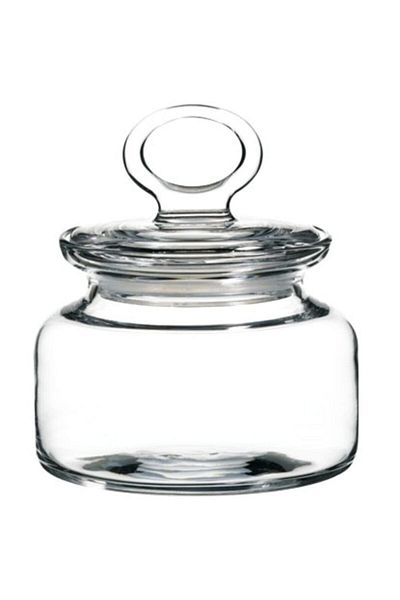 Paşabahçe 98863 Kitchen Jar - With Glass Lid, 614 CC