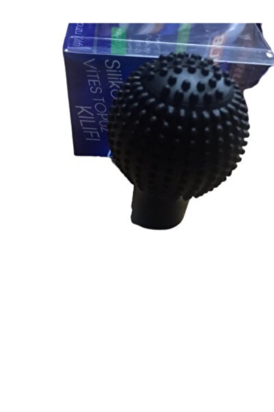 Cnk Oto Siyah Vites Topuz Silikon Kılıfı