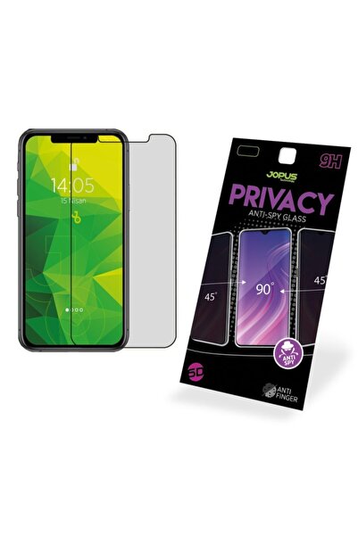 Jopus Iphone Xs Max Hayalet Ekran Privacy Görünmez Gizli Tam Kaplayan Kırılma...
