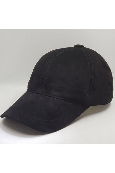 Karnas Ανδρικό μαύρο καπέλο Nubuck