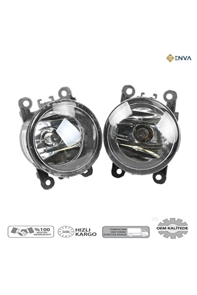 Enva Ford Focus 2.5 Sol + Sağ Ön Sis Farı Sis Lambası Takımı 2008-2010