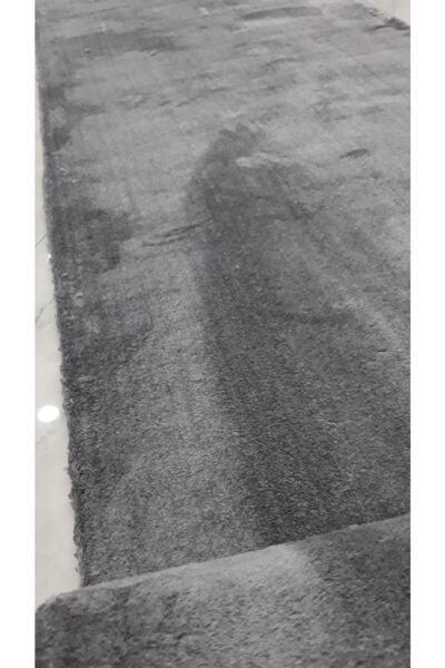 Sarar Tavşan Tüyü Peluş Halı Antrasit