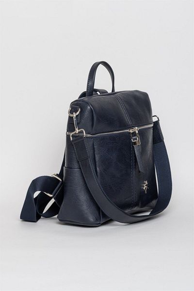 Jacquline Women's Navy Blue Larkspul Backpack