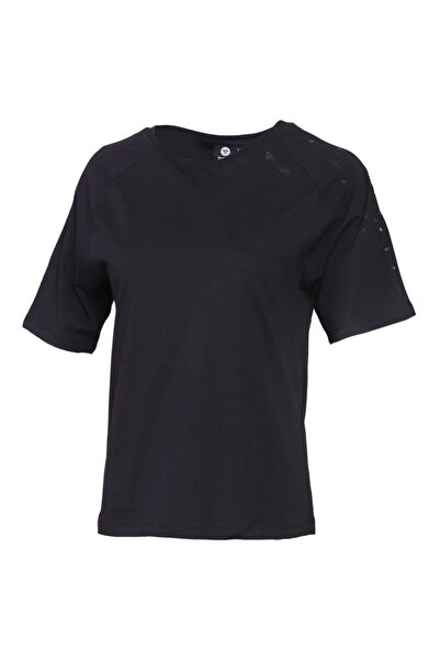 hummel Γυναικείο μαύρο μπλουζάκι