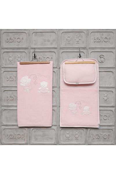 Bebitof Baby Girl Ballerina Teddy Bears with Blanket 3-Piece Diaper Set
