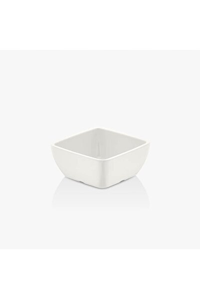 Külsan 42009.CW - Corona 6'lı Krem Beyaz Kare Kase 9x9 cm, Thermoset Melamin