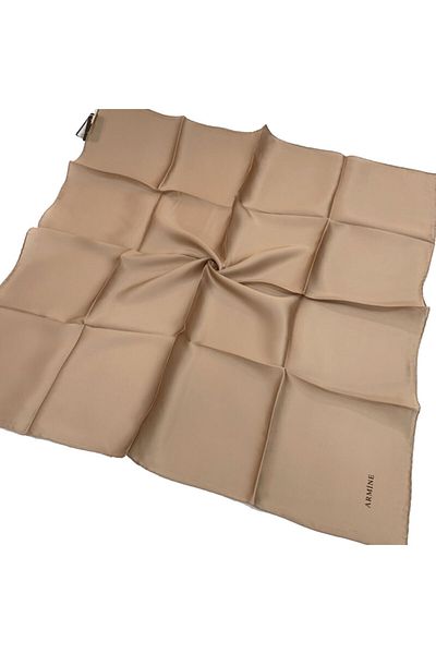 Armine Μασίφ μεταξωτό κασκόλ Sura - 1020 Soft Mink