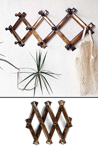 Binbirreyon Umeraș din lemn Umeraș pentru acordeon Umeraș de perete cu 10 but...