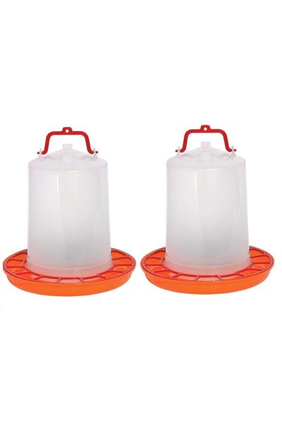 A.C.E.K PLASTİK 2 Pieces Chicken Chick Drinker 6 Lt Automatic (Hangable)