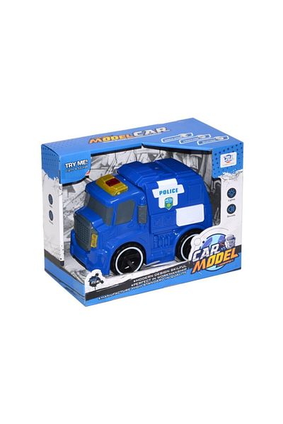 CanEm Ambulance/police Vehicles with Frictional Sound and Light (mixed Model) 24 8899-3a