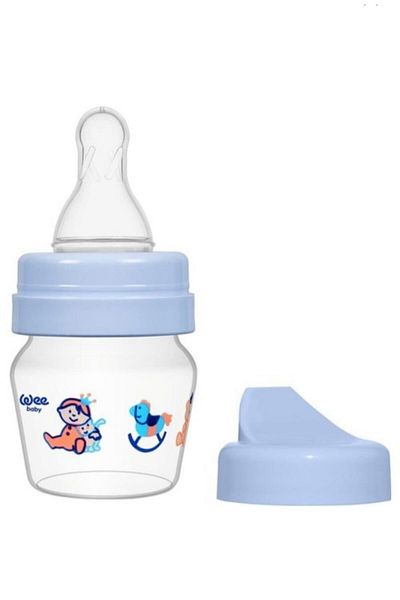 Wee Baby Double Function Mini PP Drinking Cup Set 30 ml 0-6 Months Assorted 778