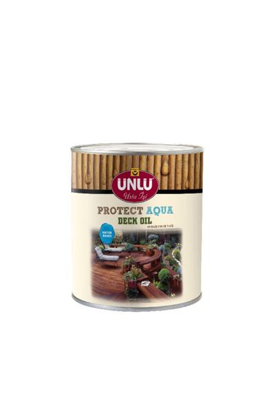 Ünlü Boya Ünlü Protect Aqua Su Bazlı Deck Yağı 0,9l