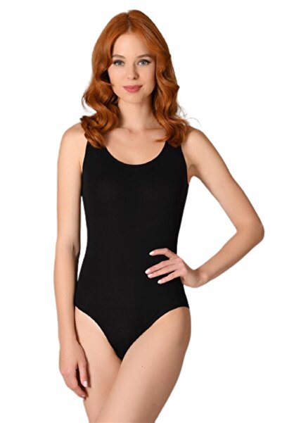 NBB Women's Black Thick Strap Stud Body