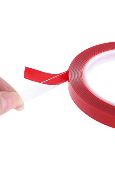 Oto Aksesuarcım Double Sided Transparent Acrylic Silicone Tape 10mm x 5 Meters