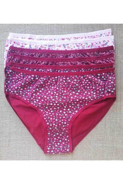 KOTA Pachet de 6 chiloți Bato damă din bumbac Lycra