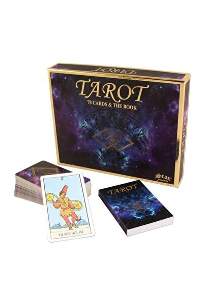 Star Okey Beyaz At -star Tarot Oyun Kartı. - Beyaz At