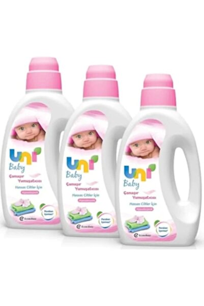 Uni Baby Çamaşır Yumuşatıcısı 1500 ml 3'lü