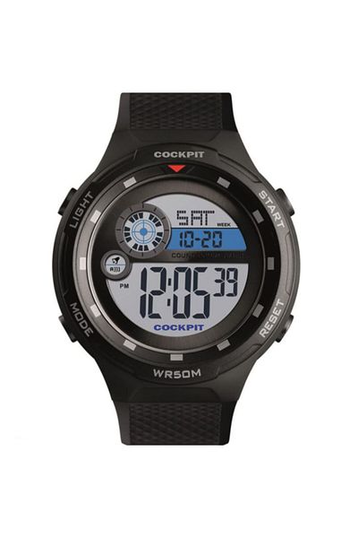 Cockpit Ck-2465Bk Digital Men's Black Wrist Watch