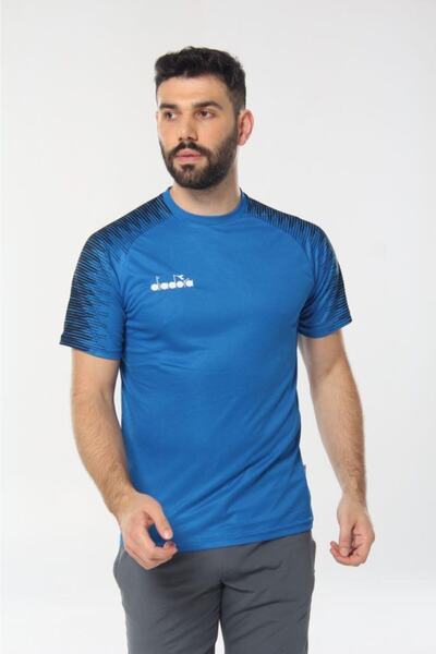 Diadora Unisex Navy Blue Rhythm Training T-shirt