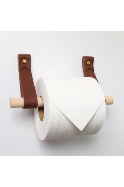 Bundera Deri Tuvalet Kağıdı Askısı Lw-002 Banyo Kağıtlığı Düzenleyici