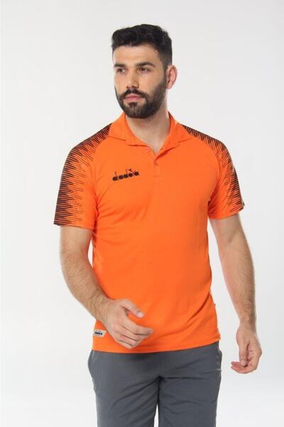 Diadora Unisex Turuncu Ritim Kamp Polo T-shirt