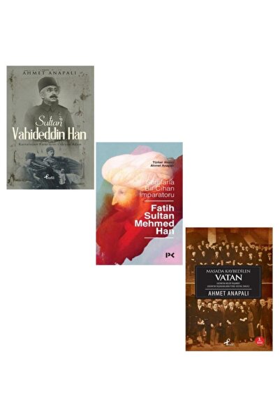 Profil Kitap Ahmet Anapalı Tarih Seti 3 Kitap