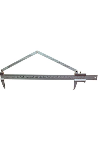 Genel Markalar 12111 Paslanmaz Açı Ölçer Gönye 60 cm