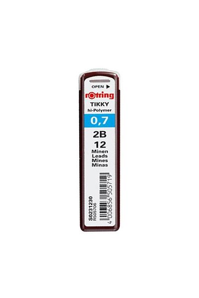 Rotring S0231230 Min Hi-polymer 2b 0.7 Mm Versatil Pen Tip (10 TUBES)