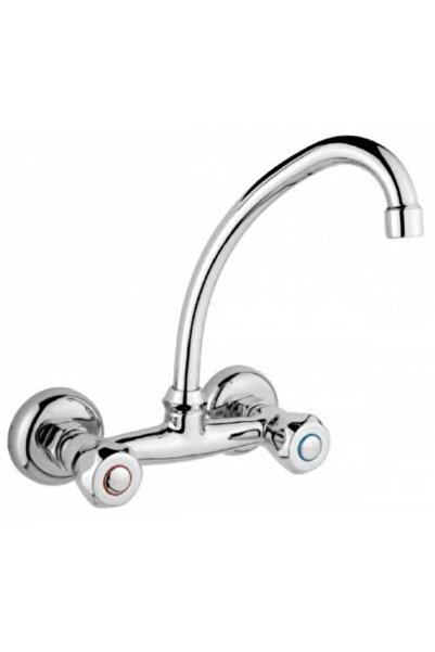 Sandalcılar Mutfak Batarya - Duvardan Çevirmeli Batarya - Oynar Kuğu Borulu