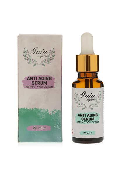 Gaia Organic سيروم ببتيد مضاد للشيخوخة - مضاد للتجاعيد، وشد البشرة، ومرطب، 20 مل