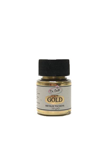 Global Dr Gusto Gold Metallic Powder Paint - 10 Gr