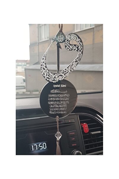 Evsay Elif Figürlü Vav Pleksi Araba Süsü