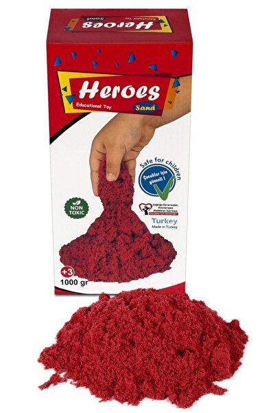 Valyum Kids رمل حركي أحمر 1000 جرام