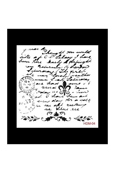 Cadence Hdm04 Home Decor - 25X25 Stencil