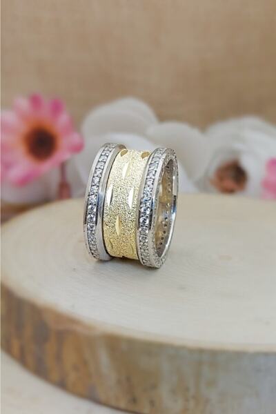 Silver Self Gümüş Alyans Yanlı Kenar