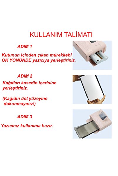 ABC 108'li Kağıt Ve Kartuş Mürekkep Set Canon Selphy Cp Serisi Için