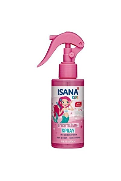 ISANA Kids Kolay Saç Tarama Spreyi Meyveli Koku 150 Ml
