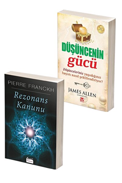 Koridor Yayıncılık Rezonans Kanunu + Düşüncenin Gücü Kitap Seti / 2 Kitap / P...